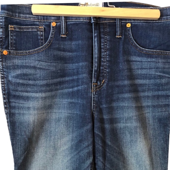 Madewell 10" High Rise Skinny Jeans 31 💟 - Picture 5 of 9